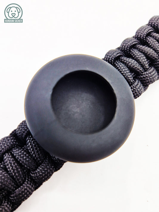 HUNDUM SICHER® Anti-Diebstahl-Halsband mit versteckter AirTag Halterung - ideal für kleine Hunde