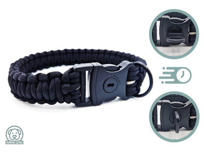 HUNDUM SICHER® Anti-Diebstahl-Hundeleine und Halsband Set - abschließbar & schnittfest - ideal für kleine Hunde