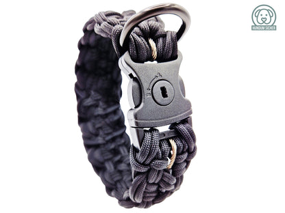 HUNDUM SICHER® Anti-Diebstahl-Halsband - abschließbar & mit Stahlkern - ideal für große Hunde