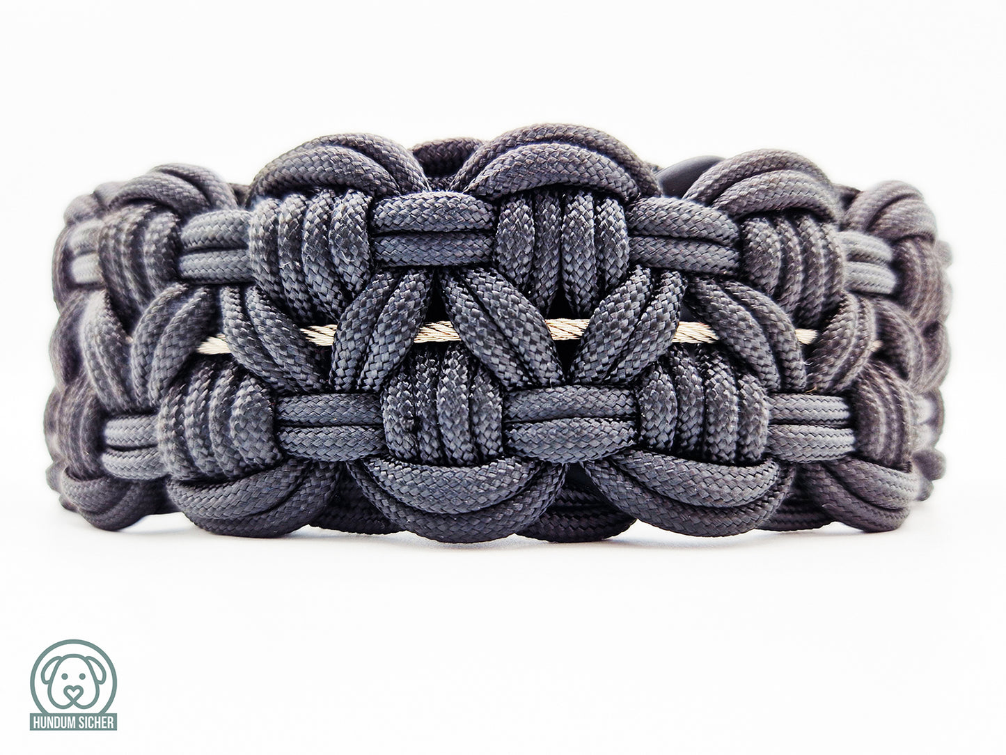 HUNDUM SICHER® Anti-Diebstahl-Hundeleine und Halsband Set - abschließbar & schnittfest - ideal für große Hunde