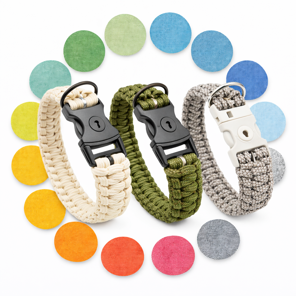 HUNDUM SICHER® Designed by You | Anti-Diebstahl-Halsband - abschließbar & mit Stahlkern - ideal für kleine Hunde