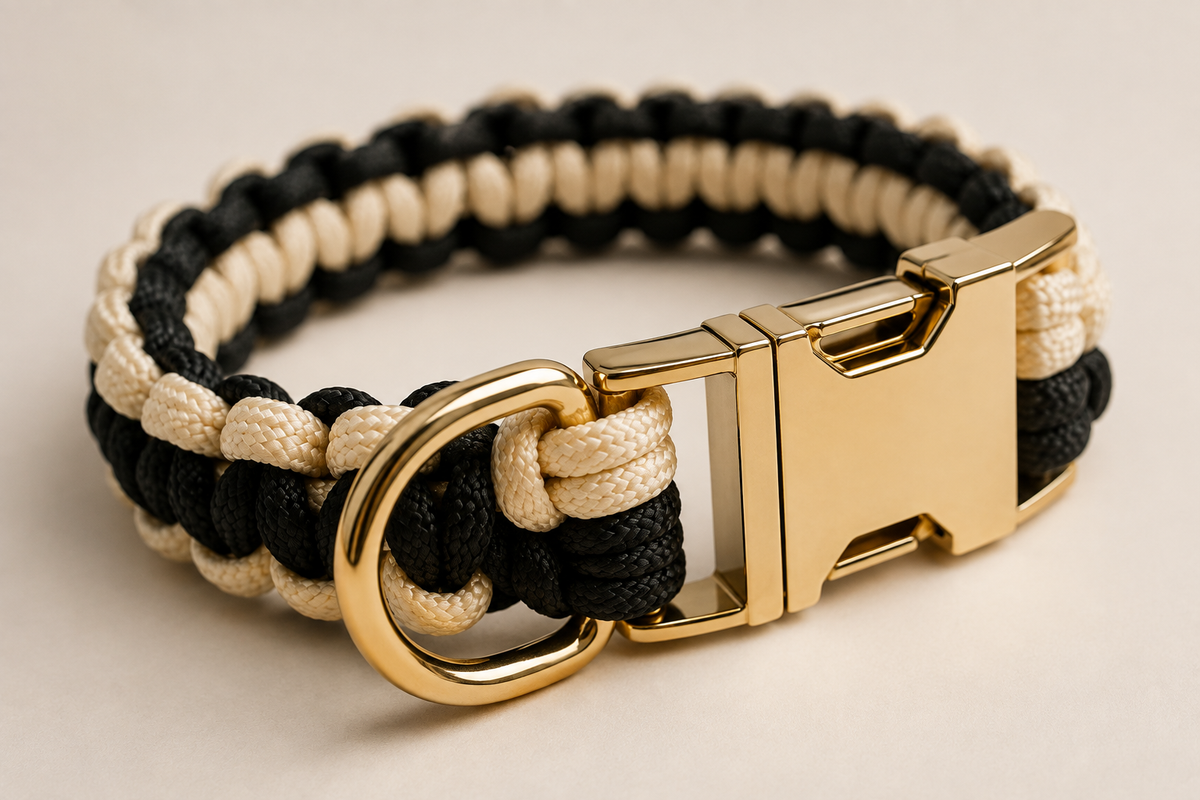 DIY-Kit: Paracord-Hundehalsband - Cobra Knüpftechnik | HUNDUM SICHER