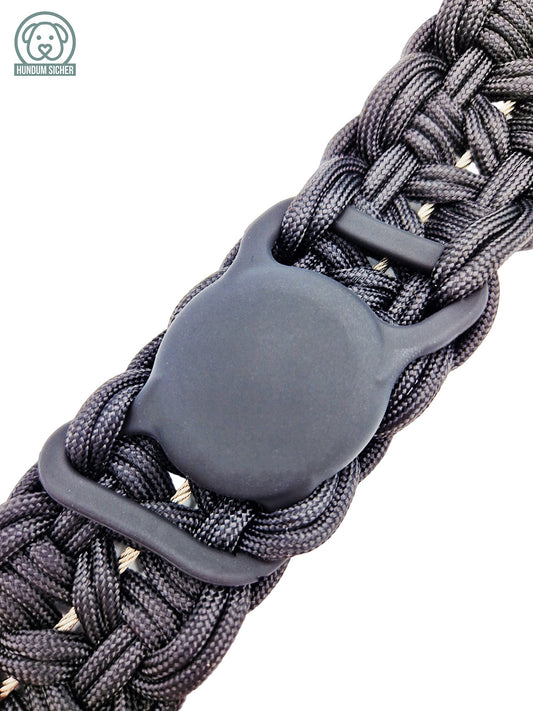 HUNDUM SICHER® Anti-Diebstahl-Halsband mit versteckter AirTag Halterung - ideal für große Hunde