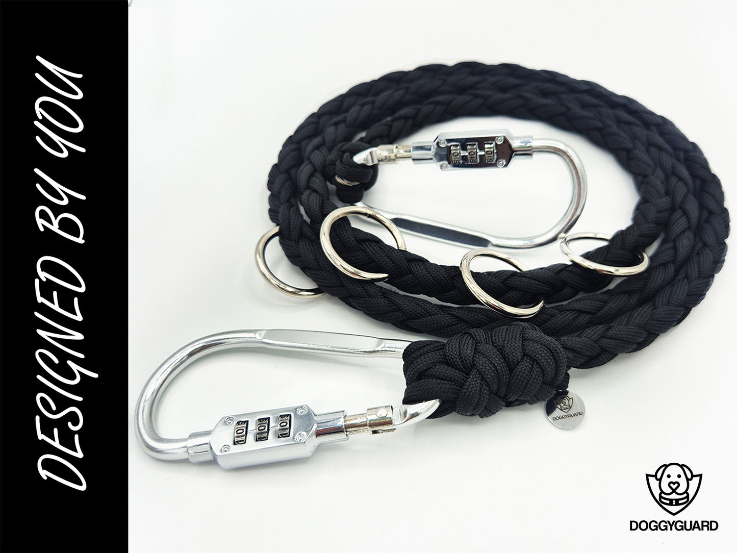 DOGGYGUARD® Designed by You - personalisierbare Anti-Diebstahl-Hundeleine