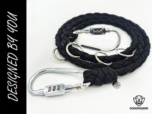 DOGGYGUARD® Designed by You - personalisierbare Anti-Diebstahl-Hundeleine