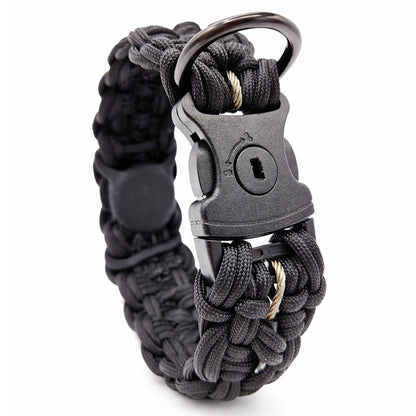 HUNDUM SICHER® Anti-Diebstahl-Halsband mit versteckter AirTag Halterung - ideal für große Hunde